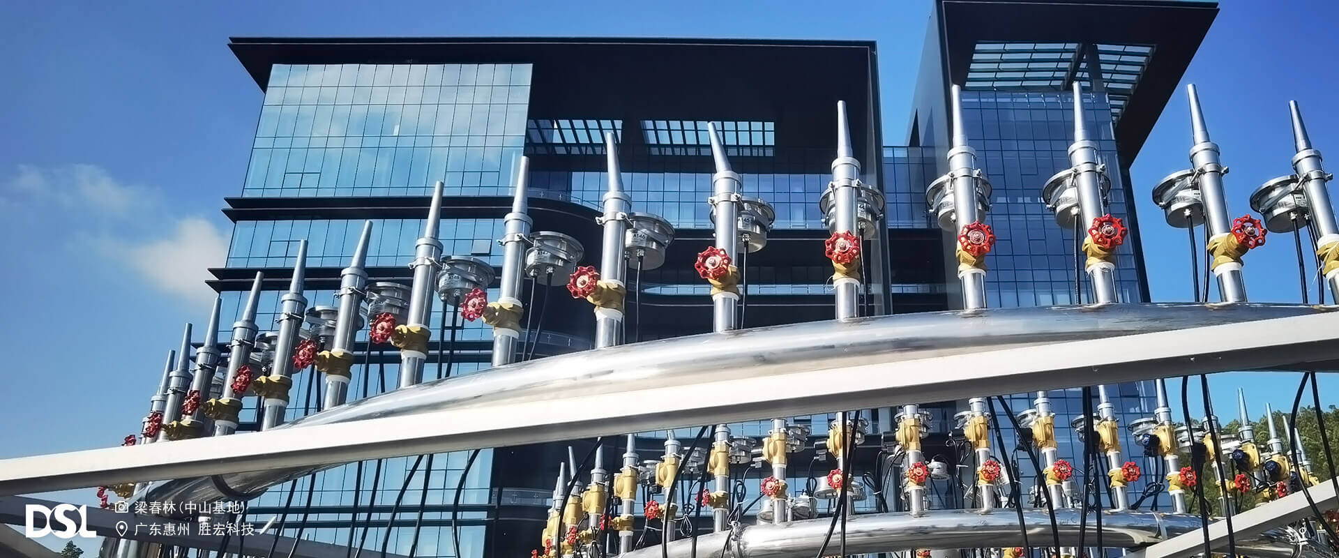 胜宏科技彩色音乐喷泉-蓝狮在线项目案例