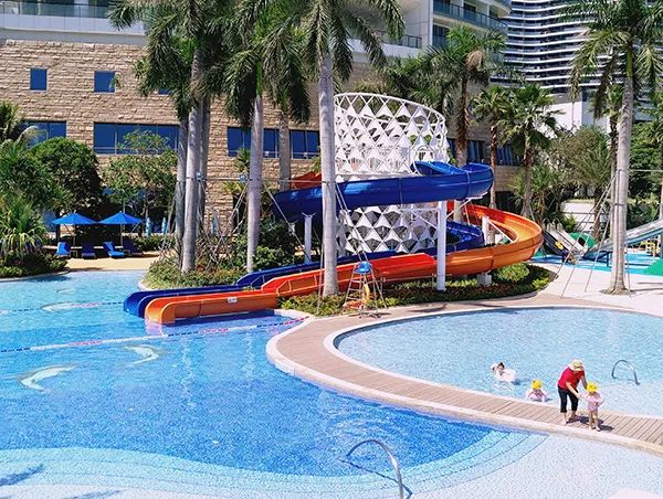 蓝狮在线深圳大梅沙京基洲际度假酒店 户外游泳池、水上乐园