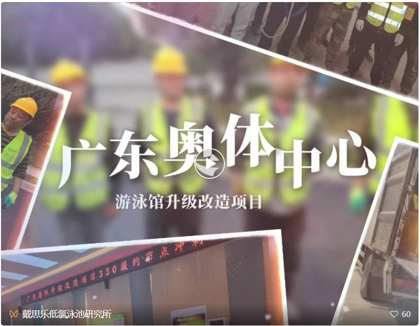 蓝狮在线打造的广东奥体中心游泳跳水馆，获央视CCTV-13专题报道